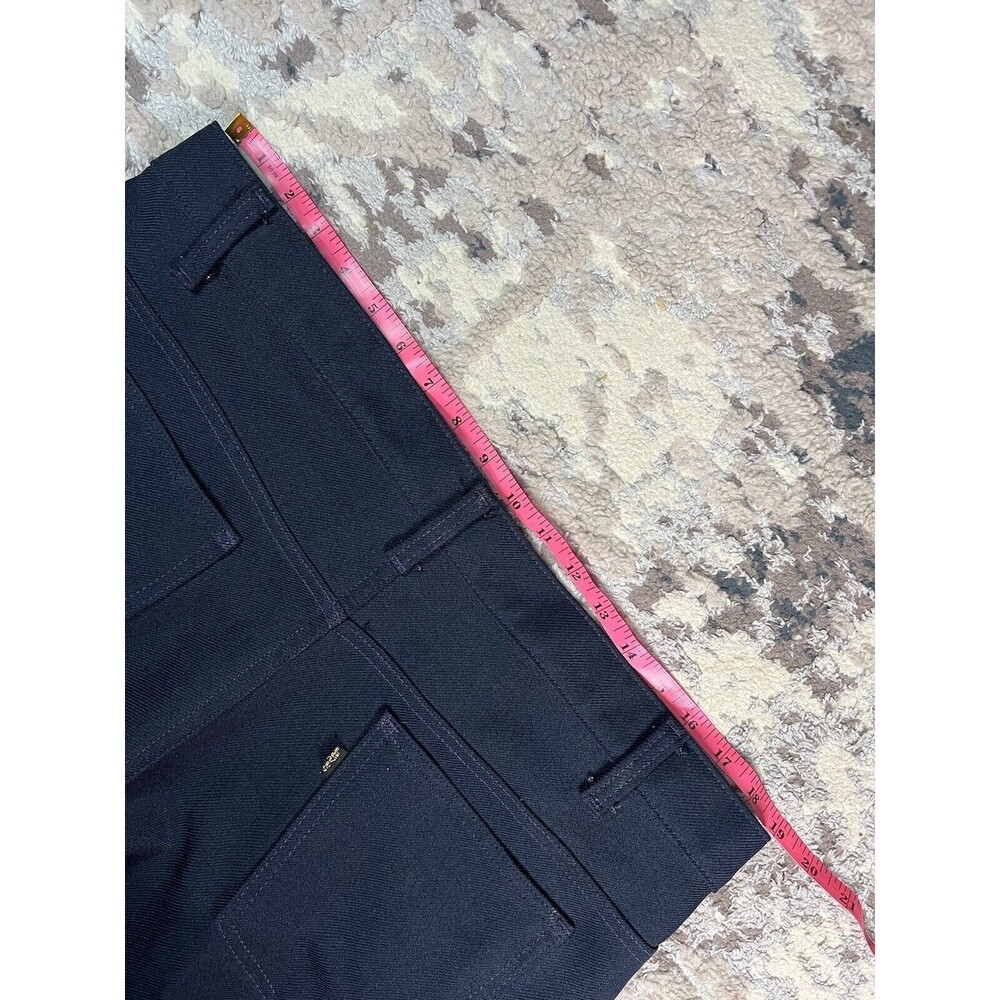 Vintage Levi's Pants Men's 38x32 Blue Chino Straight Dacron Polyester 90's USA - Picture 10 of 12